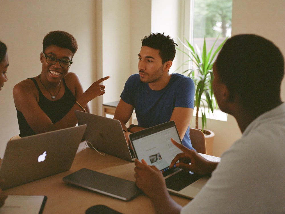 Practitioners collaborating during a Brixgate sprint